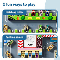LADFAR Magnetic Maze letter board activity helps early literacy and alphabet familiarity during interactive sessions.