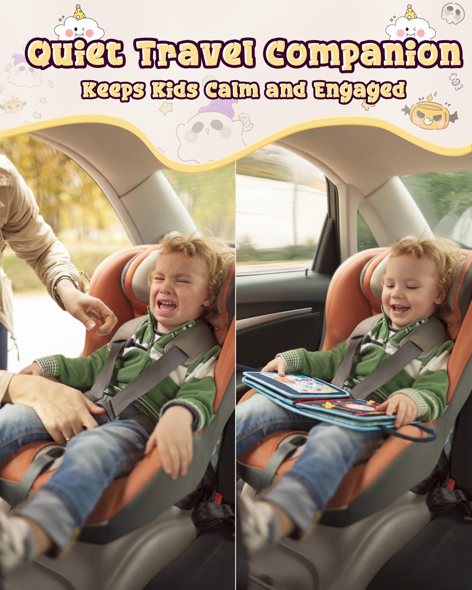 LADFAR soft felt materials offer safe, durable play for active toddlers.