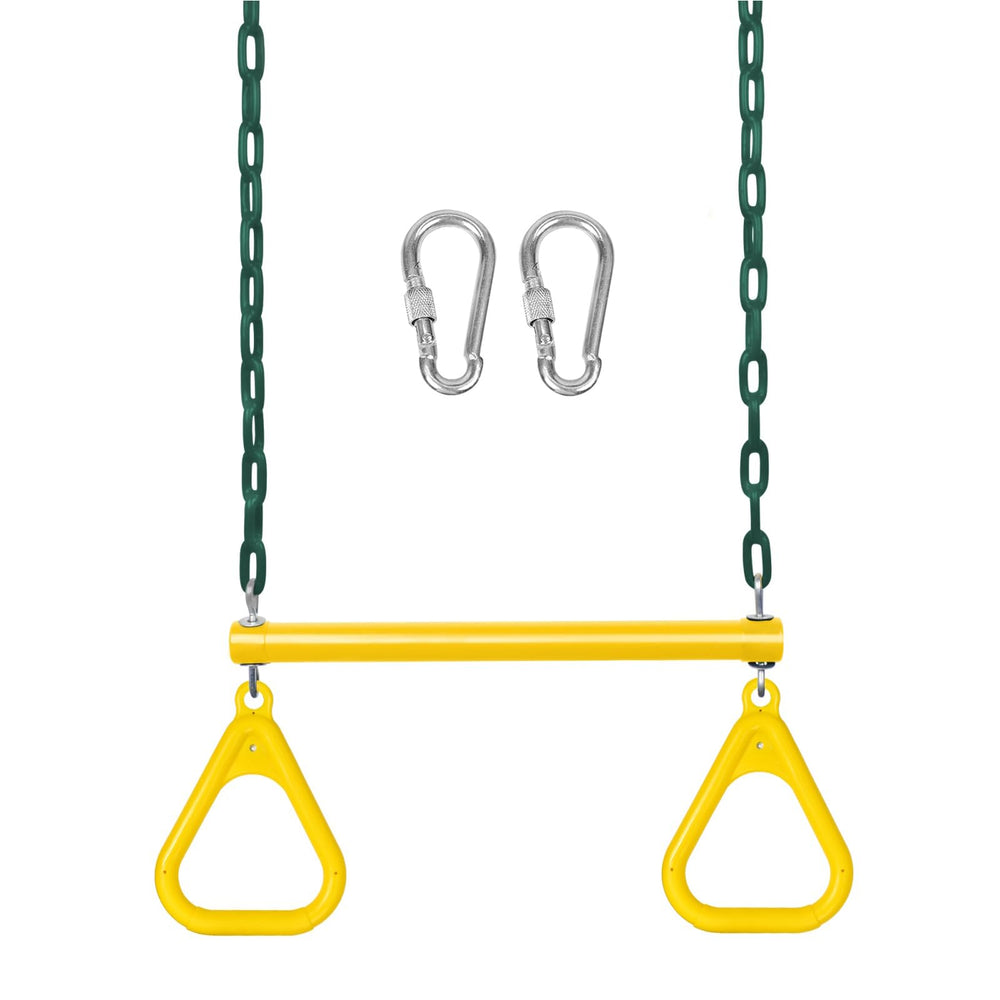 LadyRosian trapeze bar 17in for backyard play and family fun.
