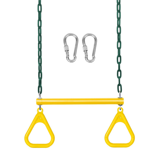 LadyRosian trapeze bar 17in for backyard play and family fun.