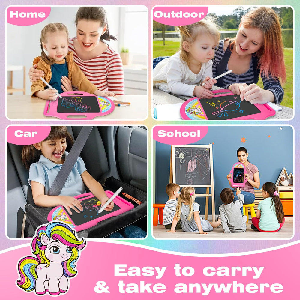 LAEBUILD adjustable brightness screen protects young eyes during drawing
