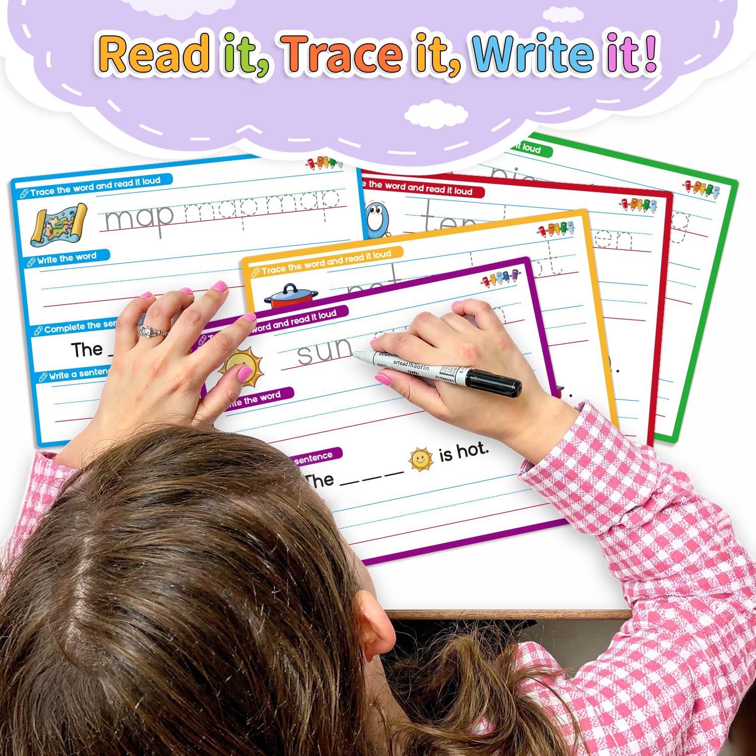 Laffunz bright illustrated CVC cards engaging learners