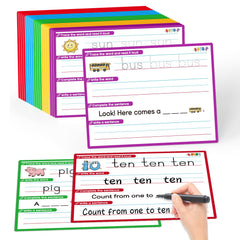 Laffunz CVC word games tracing page for early readers and word formation
