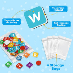 Laffunz Phonics Tiles support sentence-building practice and writing