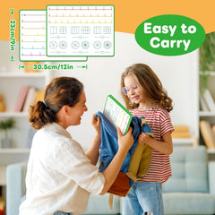 Laffunz safety rounded edges ensure kid-friendly, durable learning materials