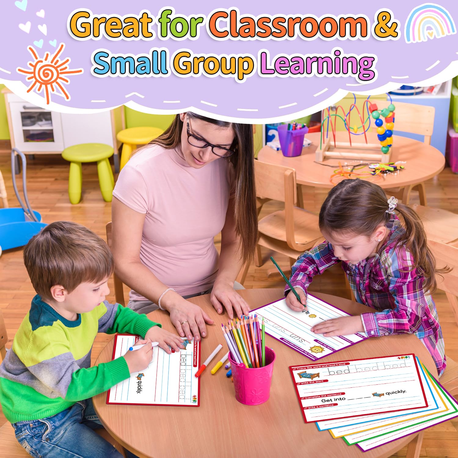Laffunz sentence practice pages for building fluency