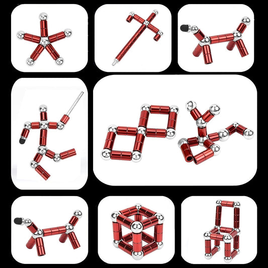 Lafoxla pen forming shapes like sword or robot for creative breaks