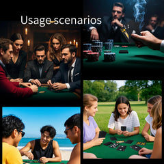 LAGEBONA Waterproof deck cards stay washable after spills.
