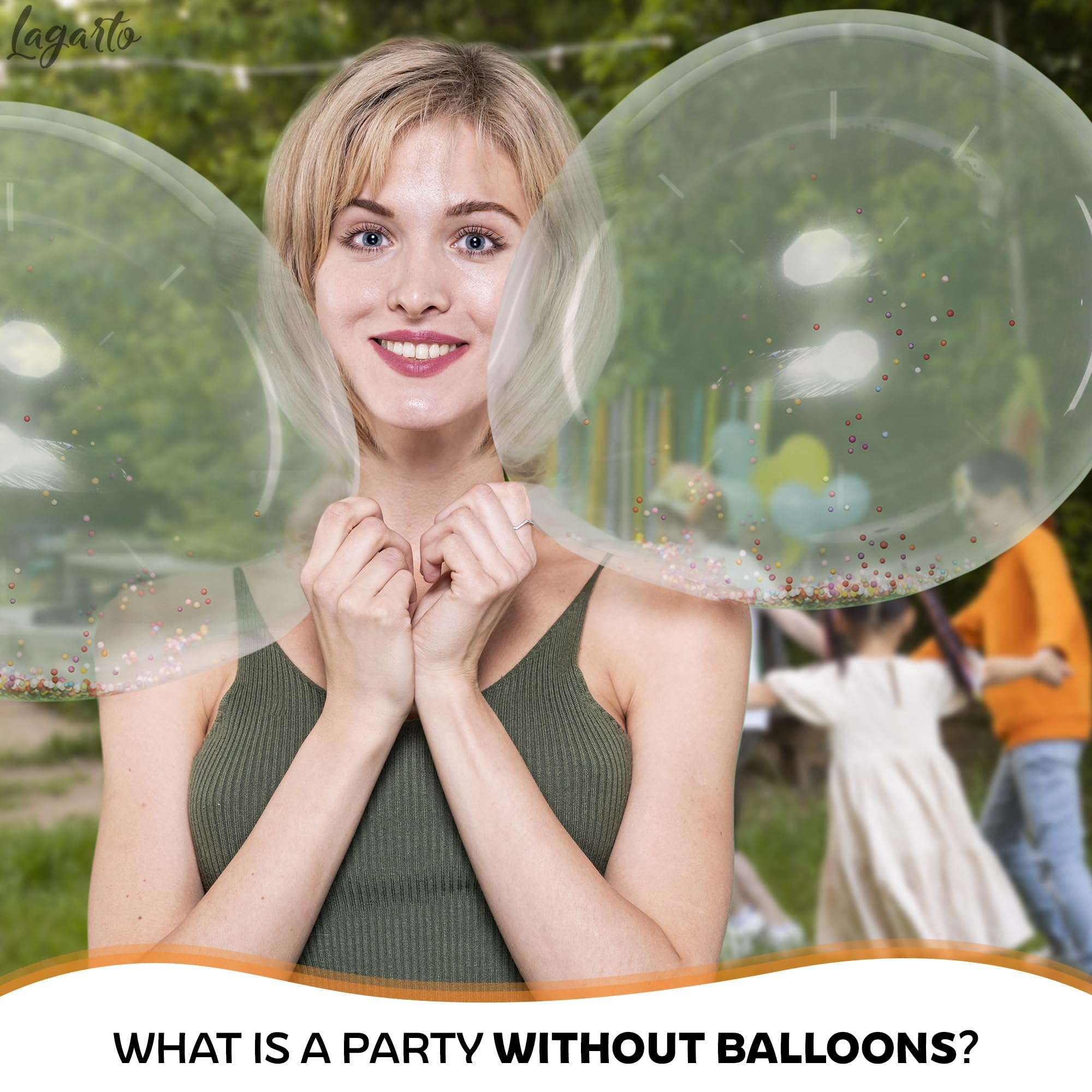 Lagarto glossy TPU material balloons add premium look to events