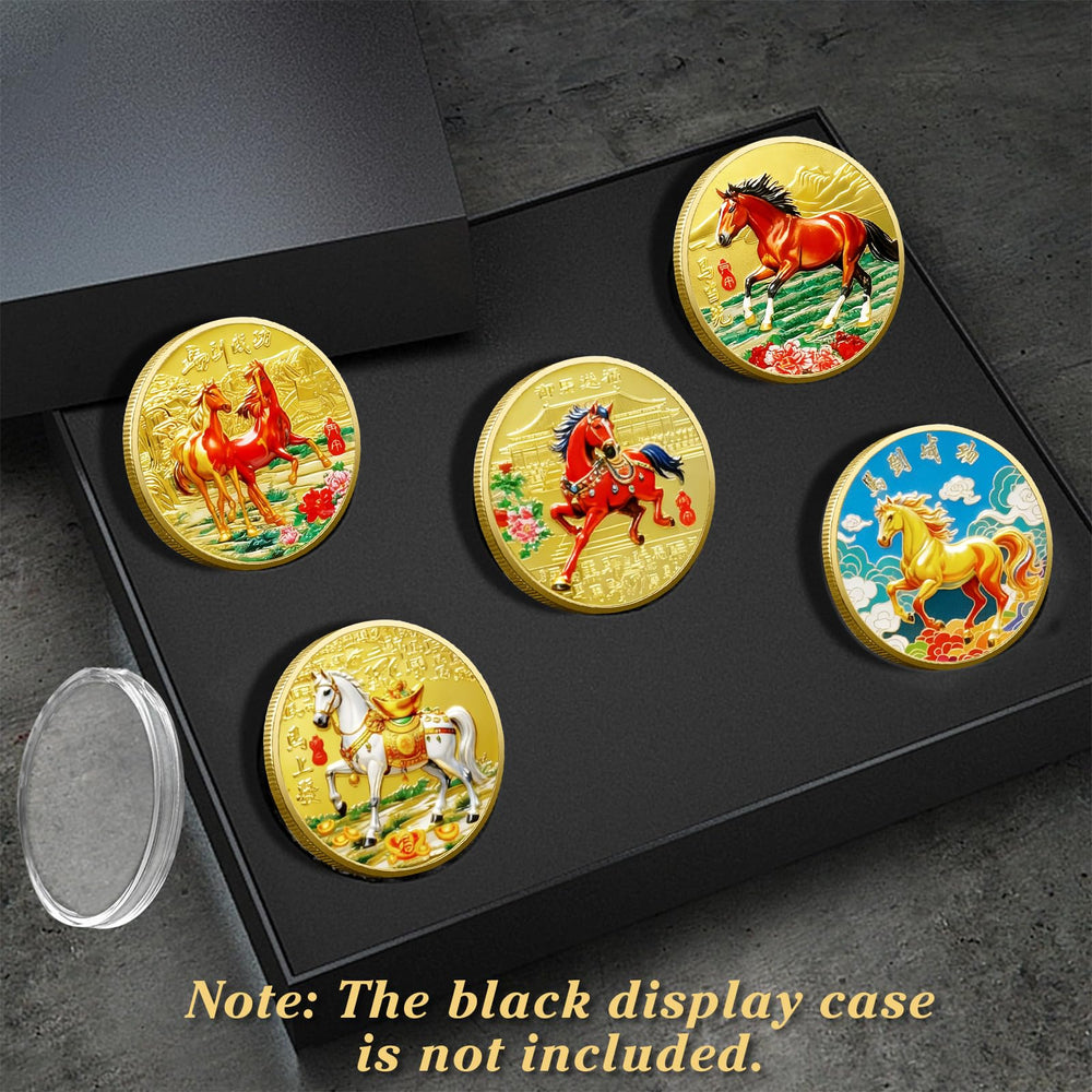 LAIAMER horse coin obverse design highlighting lifelike pattern and craftsmanship.