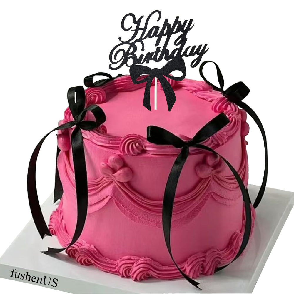 LAIFOOSHEN white spike stand keeps toppers secure on the cake.