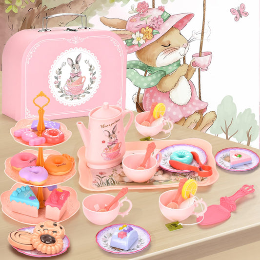 Lajeje Bunny Tea Set cups in bright colors ideal for sharing playtime