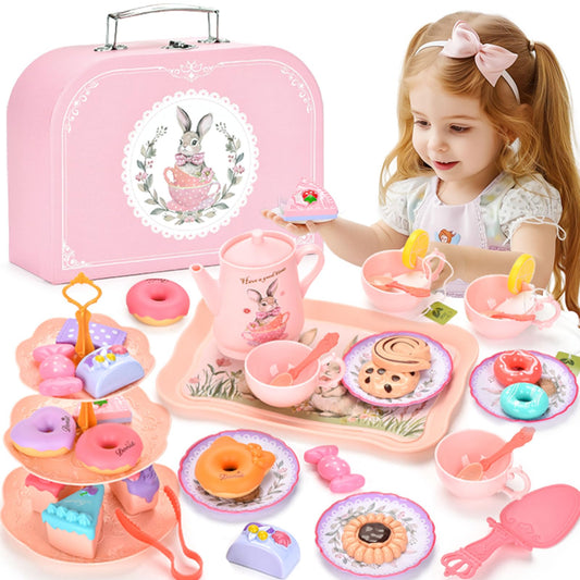 Lajeje Bunny Tea Set teapot shown for imaginative tea parties and storytelling