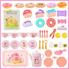 Lajeje Pink Barn Desserts add cute detail to pretend tea time.