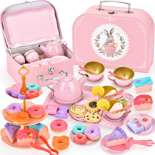 Lajeje Bunny Teapot for imaginative tea party play and sharing