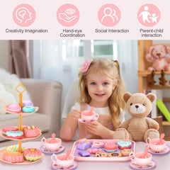 Lajeje plates spark creative snack arrangements for tiny tea-time gatherings.