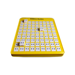 Lakeshore Addition Machine in use with one hand, highlighting simplicity and efficiency.