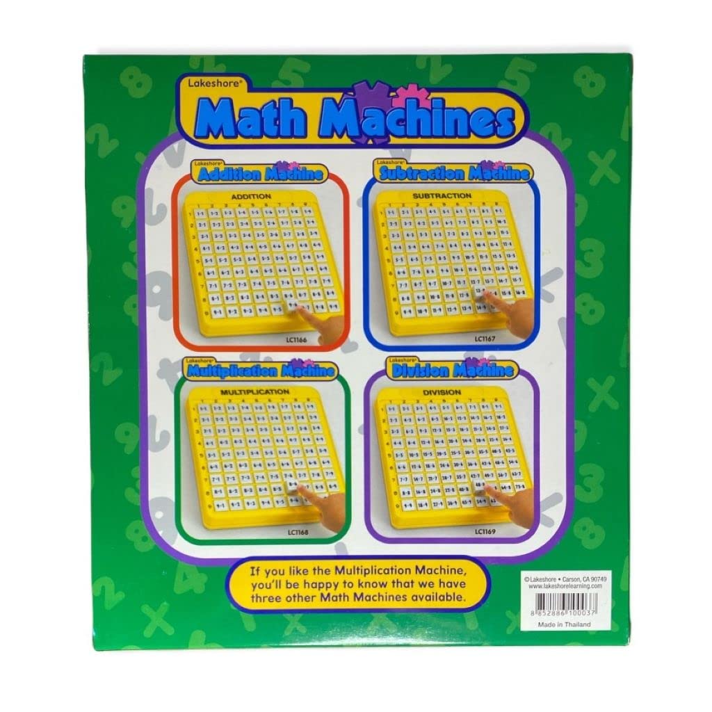 Lakeshore Multiplication Machine child using for self-checking learning.