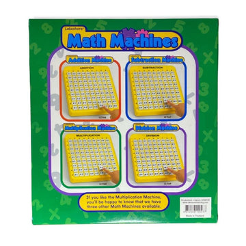 Lakeshore Multiplication Machine child using for self-checking learning.