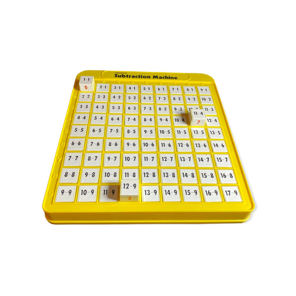 Lakeshore Subtraction Machine control panel offers intuitive controls for precise adjustments.