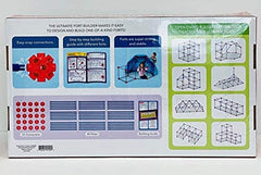 Lakeshore Ultimate Fort Builder connectors enable fast, secure fort building for kids.