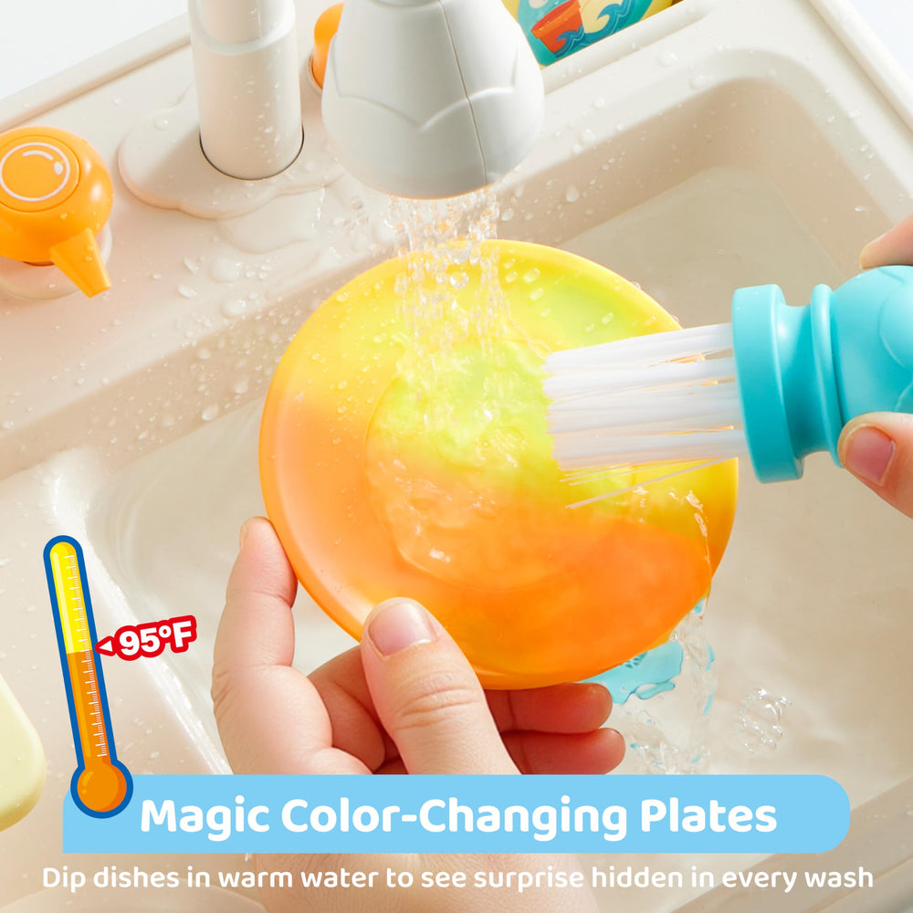 Lalalark chopping sounds feature enhances realistic kitchen pretend play