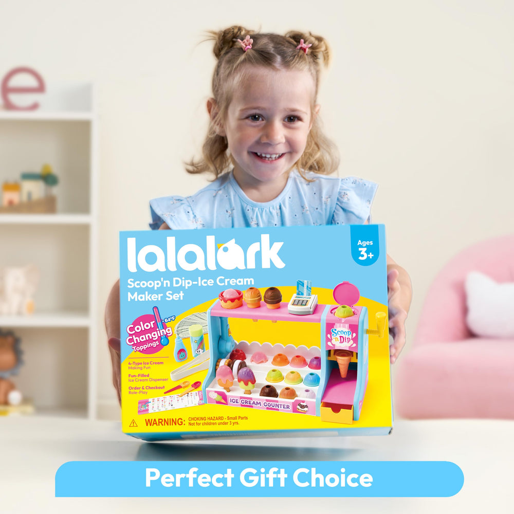 Lalalark safe, BPA-free plastic supports curious hands during everyday kitchen play.