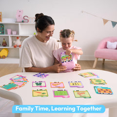 lalalark on-the-go storage bag makes playtime easy at home or while traveling.