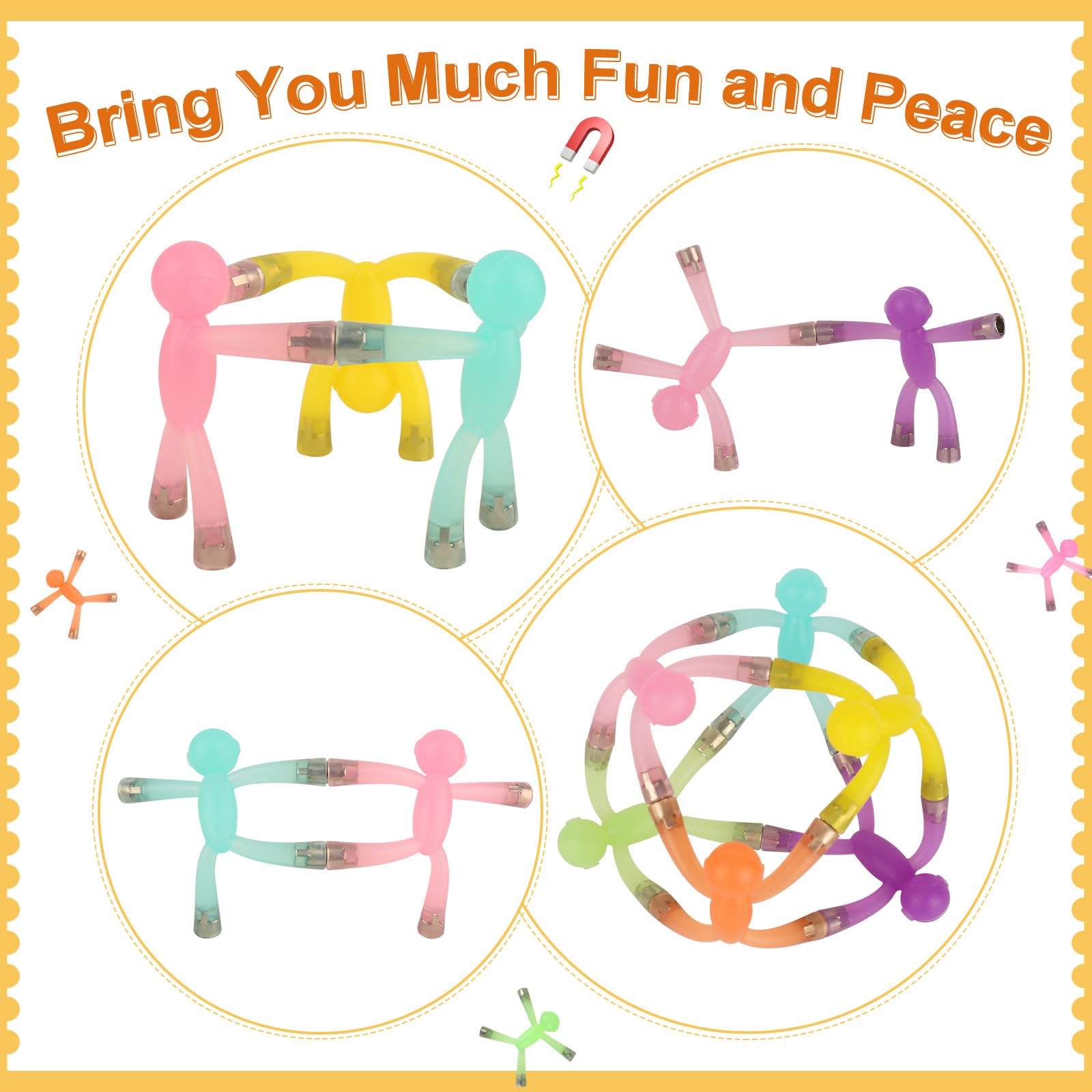 Laleay magnetic people gift pack displayed as a thoughtful present