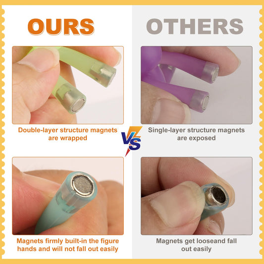 Laleay magnetic people travel companion used in car for on-the-go engagement