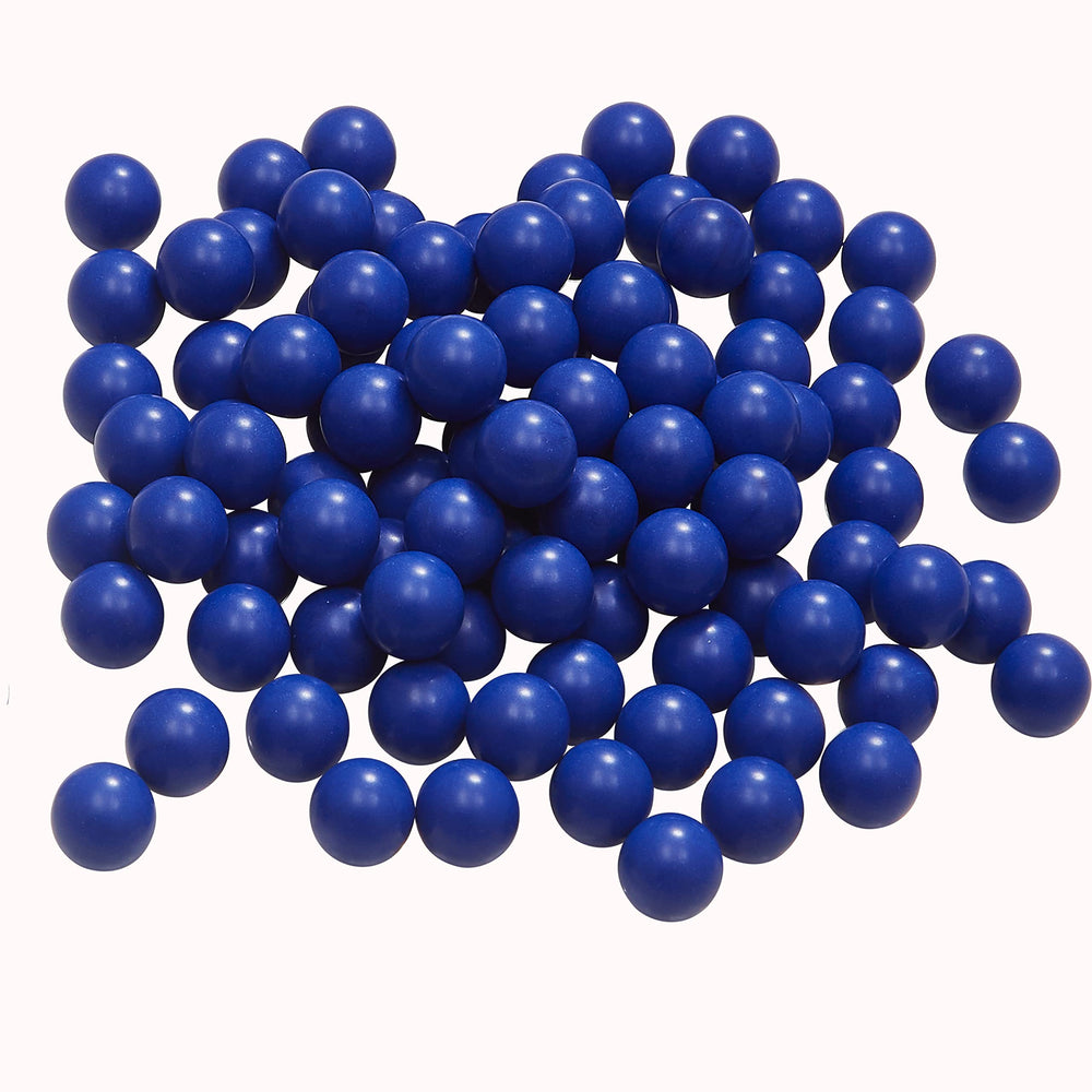Lambid 100-count 50 cal nylon balls packshot; durable practice ammo.