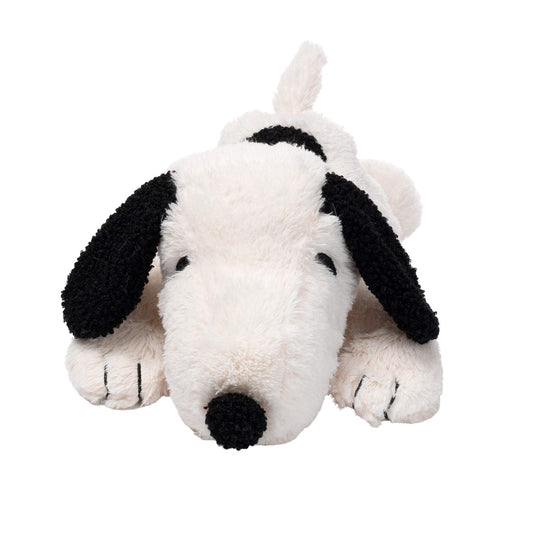 Lambs & Ivy Snoopy plush with long floppy ears for kid-friendly posing.