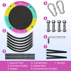 LAMERGE waterproof UV-resistant mat withstands sun and rain