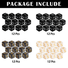 LAMJAM MTG counter dice with velvet pouch for easy transport.