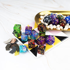 LAMJAM two-color dice design adds visual distinction