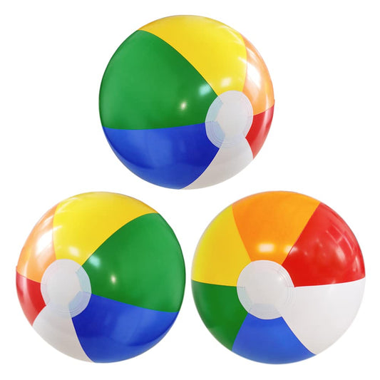 Lamnhin 16-inch beach ball pack ready for inflating and outdoor play