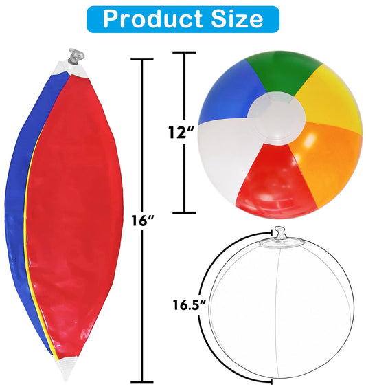 Lamnhin PVC kids beach balls offer safe, durable fun for pool and sand