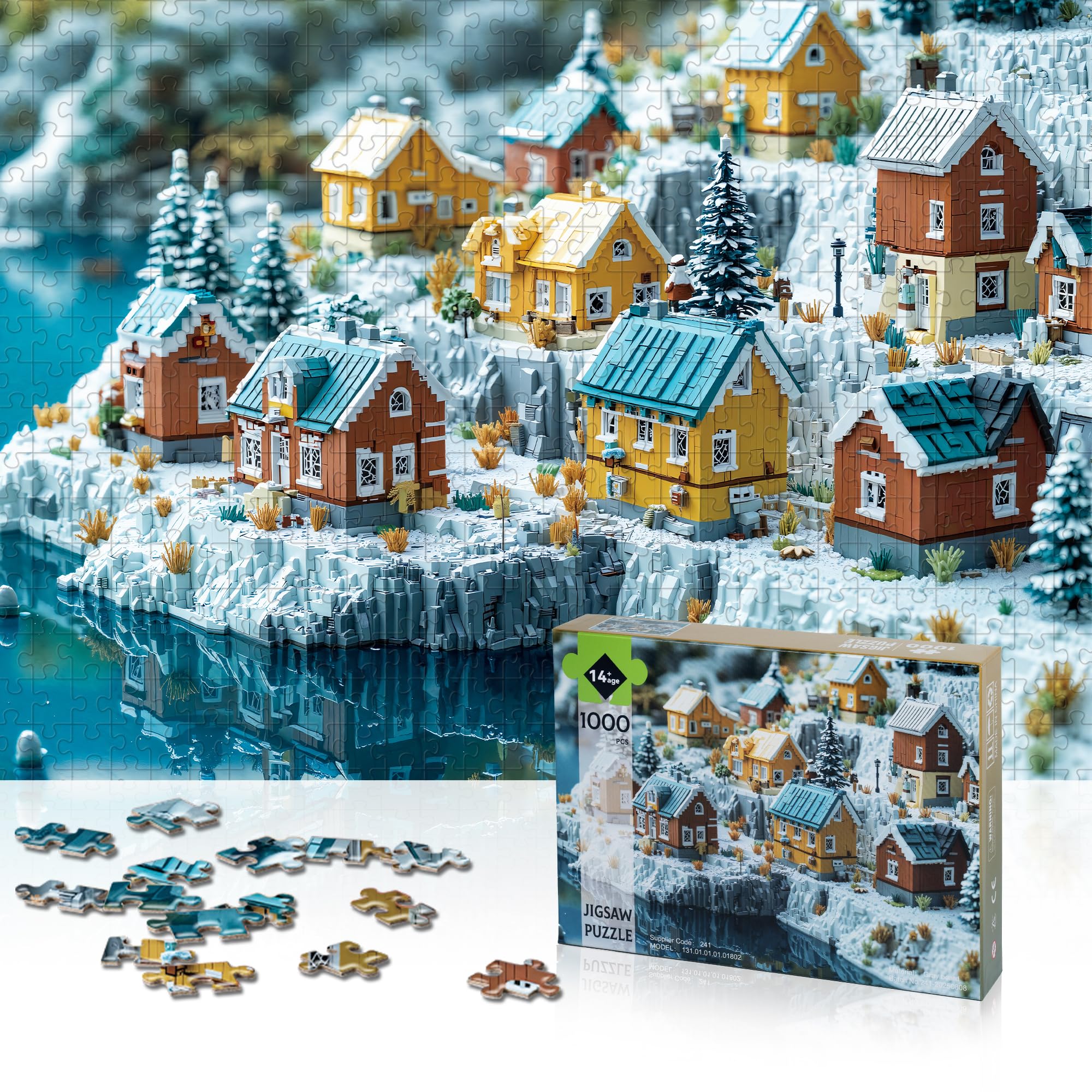 Lamplig 27.6 by 20.5 inch puzzle, ideal gift