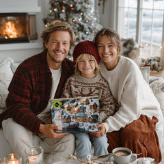 Lamplig spill-resistant puzzle durable for lively holiday gatherings