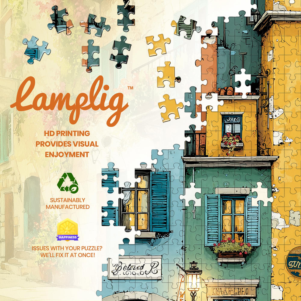 Lamplig puzzle for family night and joyful collective building.