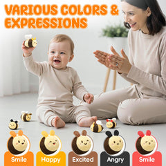 Lanbeby Crinkle bees provide tactile stimulation during handling.
