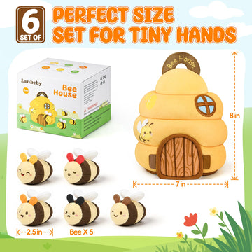 Lanbeby Beehive is lightweight and portable for on-the-go play.