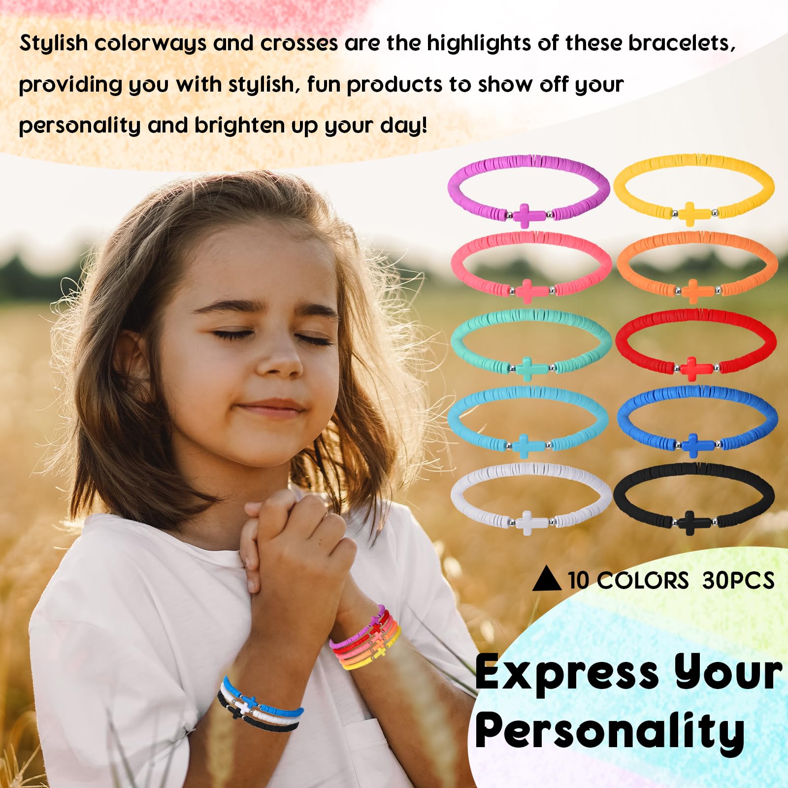 Landical religious bracelets suited for church events and festive gatherings.