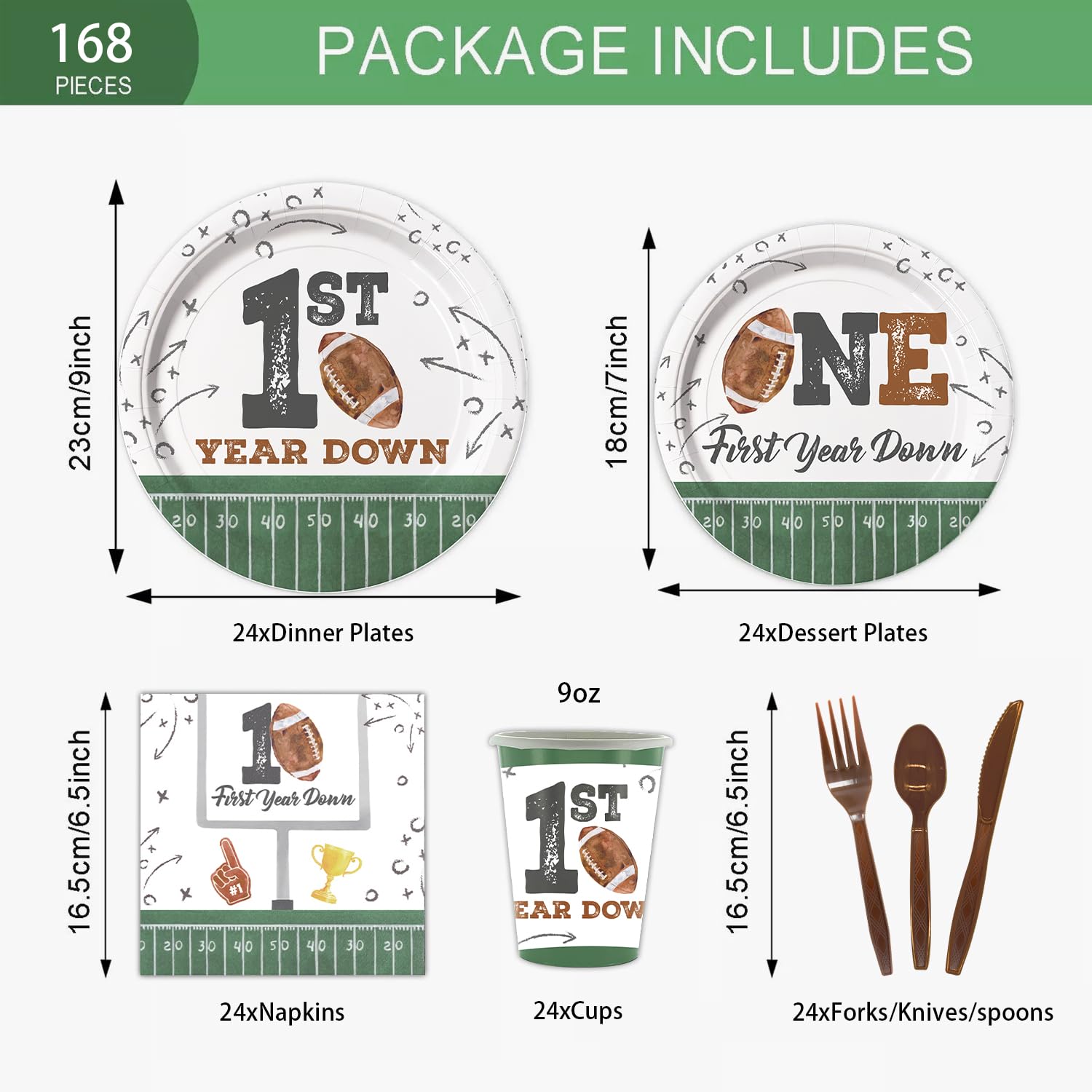 LANGASQUE football first-year napkins soft and absorbent for mess-free meals.