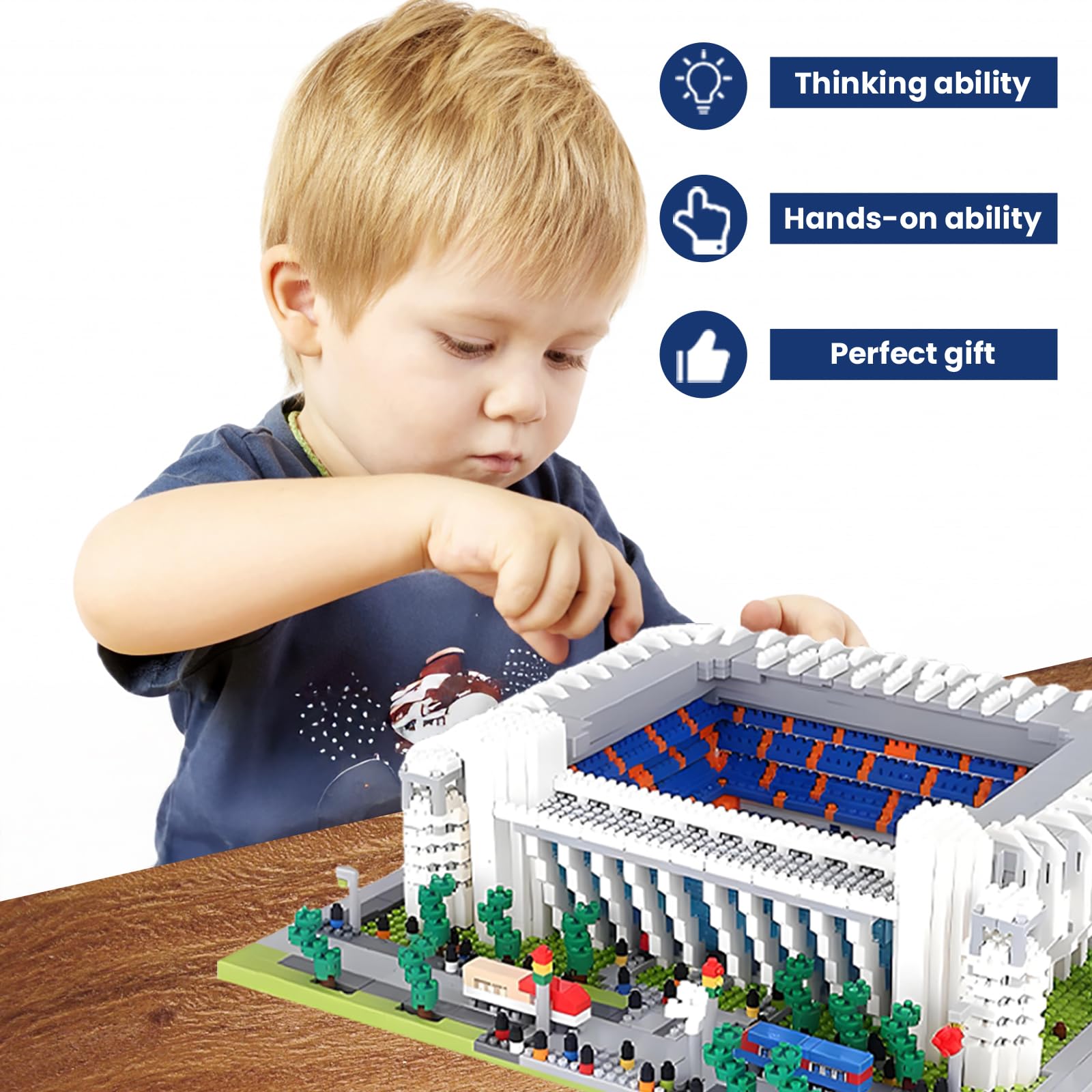LANGLICHUN Madrid-style assembly-parts offer modular building challenges and options.
