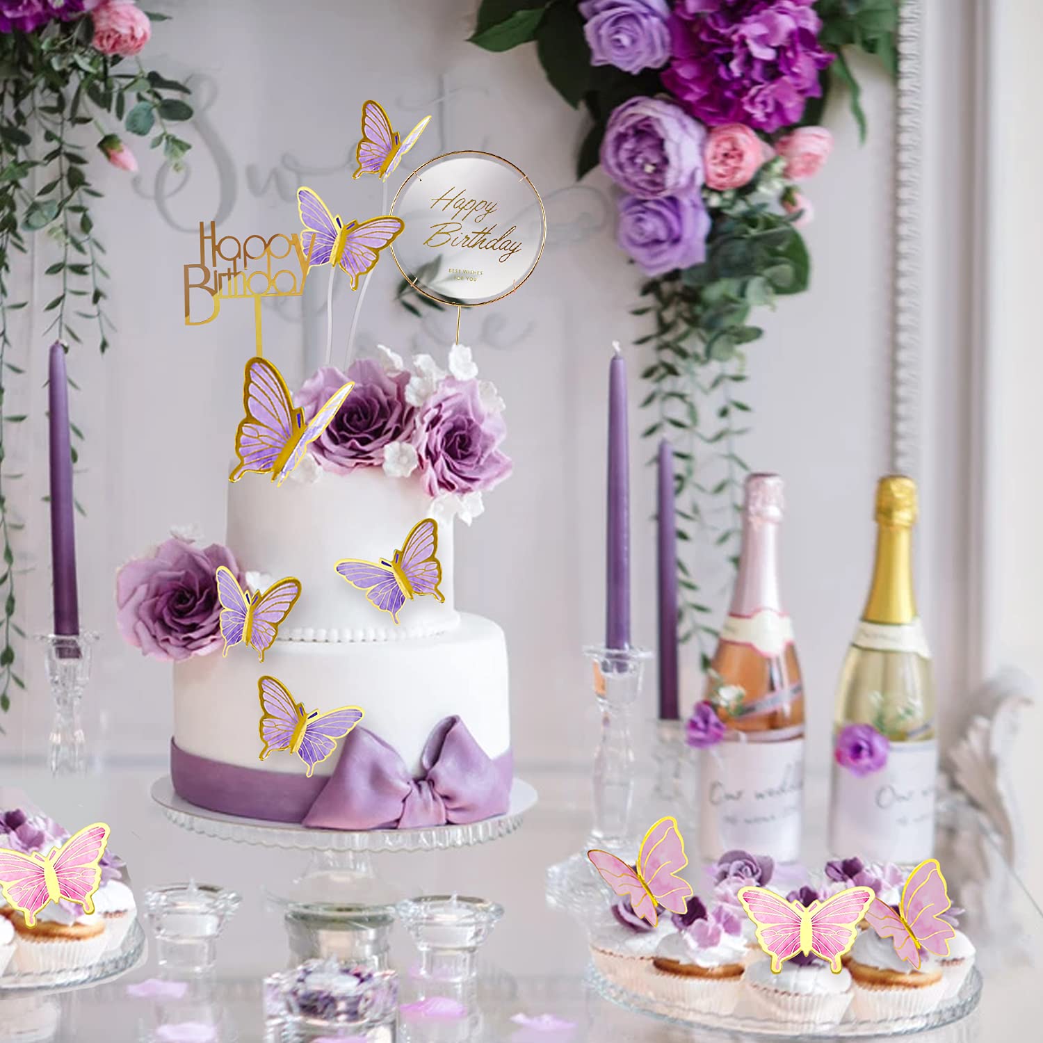 LANGPA toppers complement cupcakes and fruit trays with festive flair