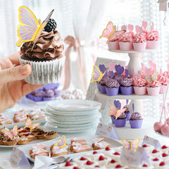 LANGPA happy birthday acrylic topper brightens celebrations on any cake