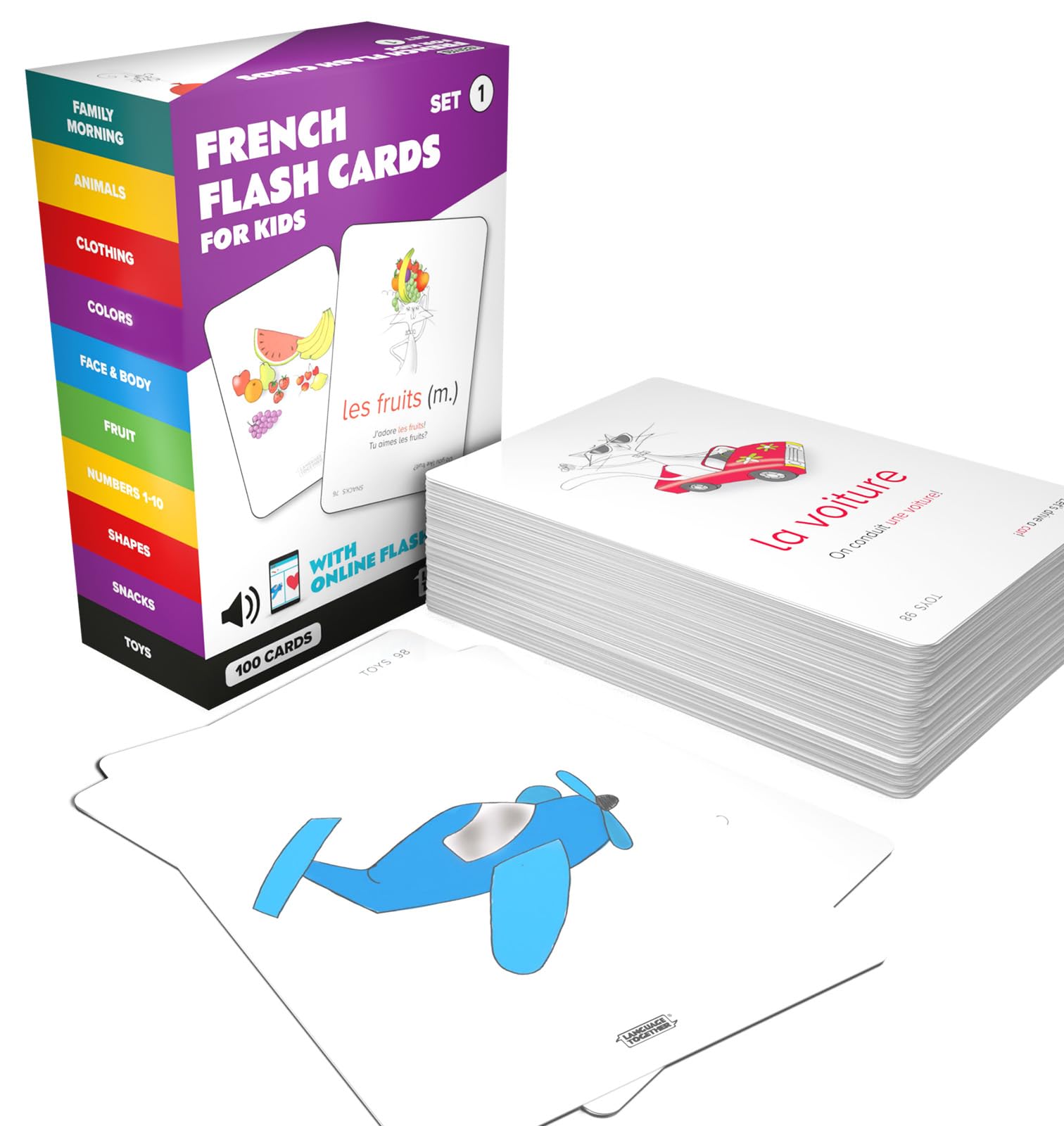 Language Together online audio access lets kids hear pronunciations anywhere.