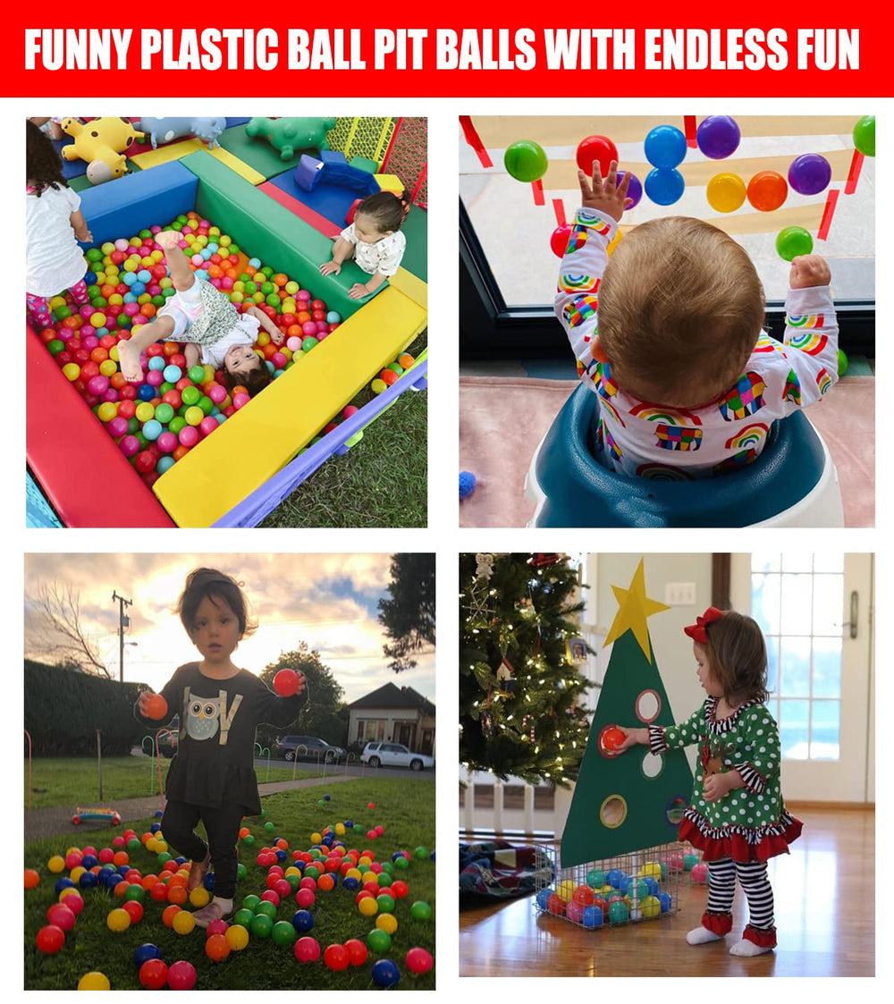 LANGXUN ball pit balls are phthalate-free and easy to clean after play.