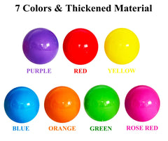 Langxun colorful ball pit setup showing bright hues to boost color recognition.